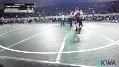 160 lbs Round Of 16 - Conner Davidson, Roland Youth League Wrestling vs Meiko Shelburn, Standfast