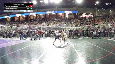 113 1A Cons. Round 2 - Tyler Johnson, Wewahitchka vs Koa Deloach, North Bay Haven