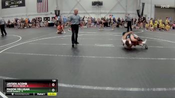 126 lbs Round 6 (8 Team) - Jayden Acomb, Curby Grizzly Bears vs Mason Milligan, Dover Bandits