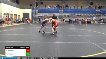 150 lbs Quarterfinal - Hayden Durst, Mount Saint Joseph vs Christian Mosier, Calvert Hall College