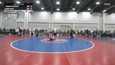 132 lbs Cons. Sub-quarters - Owen Petersen, Callan Wrestling Academy vs James Gray, Roundtree Wrestling Academy