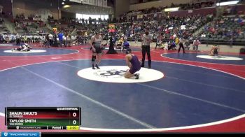 5A 150 lbs Quarterfinal - Shaun Shults, El Dorado vs Taylor Smith, Van Buren