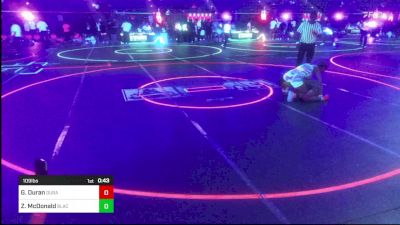 109 lbs 3rd Place - Gionna Duran, Duran Elite vs Zoey McDonald, Black Flag Wr Ac