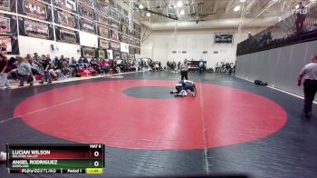 143-145 lbs Round 2 - Angel Rodriguez, Overland vs Lucian Wilson, Ralston Valley