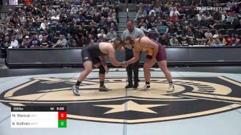 285 lbs Semifinal - Matt Stencel, Central Michigan vs Ben Sullivan, Army