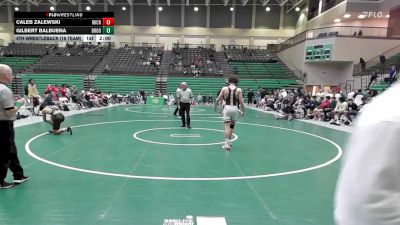 144 lbs 4th Wrestleback (16 Team) - Caleb Zalewski, Mill Creek vs Gilbert Balbuena, Brookwood