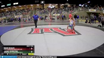 126 lbs Cons. Round 2 - James Huselton, Roseburg Mat Club/Umpqua Valle vs Race Scalici, Team Aggression Wrestling Club