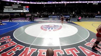 165 lbs Champ. Round 1 - Michaela Thomas, Clarence vs Grace Cohn, Oneonta