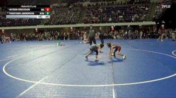 70 lbs Cons. Round 3 - Thatcher Anderson, West Central Wrestling Club vs Jayden Erickson, Bison Wrestling Club