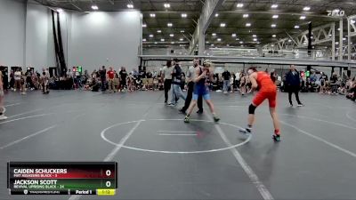 130 lbs Round 1 (4 Team) - Jackson Scott, Revival Uprising Black vs Caiden Schuckers, Mat Assassins Black