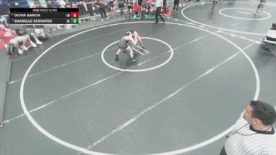 120 lbs Cons. Semi - Anabelle Serratos, Santa Ana vs Olivia Garcia, Lancers WC