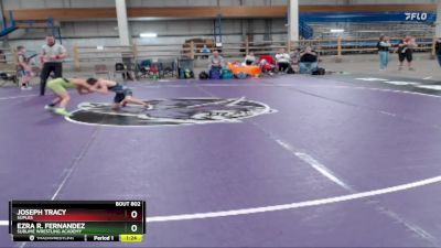 74 lbs Round 1 - Ezra R. Fernandez, Sublime Wrestling Academy vs Joseph Tracy, Suples