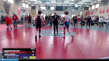 119 lbs Round 4 - Jackson Bullock, Suples vs Norm Poole, All In Wrestling Academy