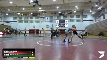 125 lbs 1st Place Match - Daniel Parkulo, Averett vs Dylan Coward, Roanoke College