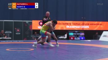 55 kg Quarterfinal - Brady Koontz, USA vs Alpamys Dastanbek, KAZ