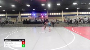 101 lbs Round Of 16 - Mia Hernandez, Threshold WC vs Bianca Marmolejo, Gold Rush Wr Ac