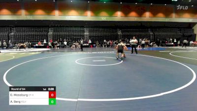 157 lbs Round Of 64 - Gil Mossburg, Cal Poly Humbolt vs Anthony Berg, Cal Poly