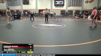 190 lbs Semifinal - Emmalee Sharar, Cedar Falls vs Ella Brown, Cedar Rapids Kennedy