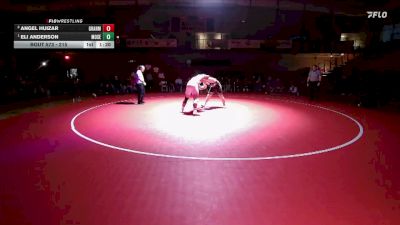 215 lbs 1st Place Match - Eli Anderson, Moses Lake vs Angel Huizar, Granger