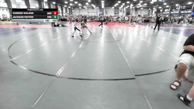 85 lbs Rr Rnd 3 - Kamden Walker, All-American Wrestling Club Red vs Jackson Patton, FORGE ELM 1