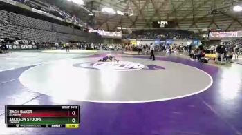 4 lbs Champ. Round 1 - Zach Baker, Issaquah vs Jackson Stoops, Tahoma