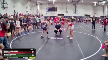 85 lbs Round 1 - Lucas Mcdaniel, DevilCats vs Ryder Stiffel, No Worries