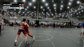 165 lbs Finals (2 Team) - Aidan Baum, Team 302 Blue vs Isiah Johnson, EsteBuilt Patriots