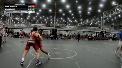 165 lbs Finals (2 Team) - Aidan Baum, Team 302 Blue vs Isiah Johnson, EsteBuilt Patriots