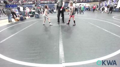 55 lbs Rr Rnd 3 - Rayli Plumlee, Mustang Bronco Wrestling Club vs Rhea Long, Standfast OKC