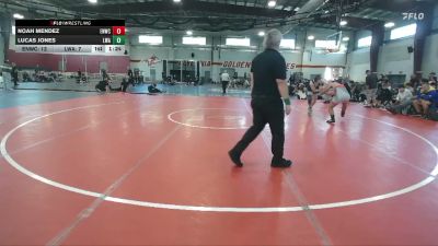 150 lbs Round 4 (8 Team) - Noah Mendez, Eagles Nest W/C vs Lucas Jones, Launch Wrestling Academy
