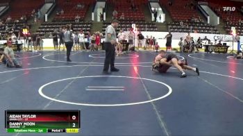 155 lbs 3rd Place Match - Aidan Taylor, Union City vs Danny Moon, Warsaw
