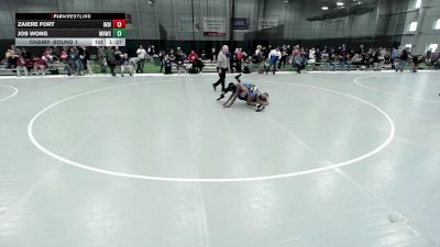 112.8-119.6 lbs Champ. Round 1 - Jos Wong, Mile High Wrestling Club vs Zaiere Fort, Indiana