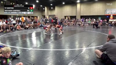 125 lbs Round 2 (6 Team) - Matthew Campbell, Elevate WC vs Ty Whitten, Indiana Outlaws