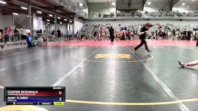 125 lbs Round 1 - Cooper McDonald, Marksmen Wrestling Club vs Rory Flores, Missouri