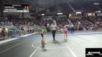 55 lbs Champ. Round 1 - Daxton Hall, Fort Scott vs Finn Roelofsen, Central Kansas Young Lions