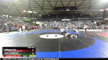 67 lbs Champ. Round 2 - Hank Rozeboom, Lake Stevens Wrestling Club vs Lynkon Lytle, Team Scorpion Wrestling Club