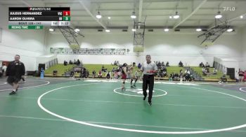 141 lbs 3rd Place Match - Aaron Olvera, Rio Hondo vs Juleus Hernandez, Victor Valley