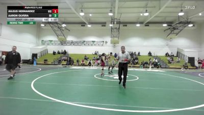 141 lbs 3rd Place Match - Aaron Olvera, Rio Hondo vs Juleus Hernandez, Victor Valley