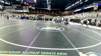 138 lbs Champ. Round 3 - Xavier Mance, Lovett School vs Immanuel Gibbs, Tocoi Creek