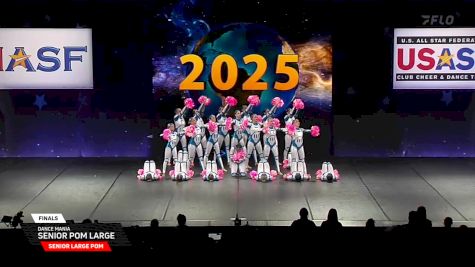 Dance Mania - Senior Pom Large [2025 Senior Large Pom Finals] 2025 The Dance Worlds