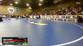 130 lbs Quarterfinal - Asiah Scheidt, Nipomo vs Delilah Lozano, Sanger West