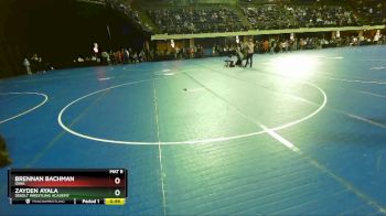 63 lbs Champ. Round 1 - Brennan Bachman, Iowa vs Zayden Ayala, Sebolt Wrestling Academy