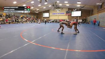 184 lbs Cons. Round 2 - Devan Carter, Menlo vs Maksim Sherstnev, Sierra College