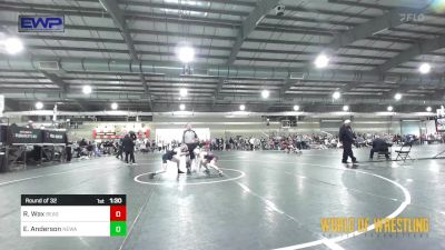 89 lbs Round Of 32 - Rylen Wax, Beast Mode Wrestling vs Easton Anderson, Nebraska Wrestling Academy