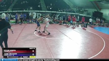 155 lbs Quarters & Wb (16 Team) - Kyler North, Utah Black vs GABE DELGADO, Nevada GOLD