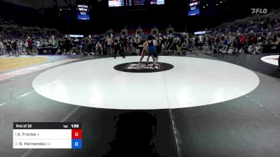 190 lbs Rnd Of 32 - Andy Franke, IA vs Seth Hernandez, OK