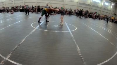 215 lbs Round 1 (6 Team) - Robert Thompson, Great Bridge vs Kian Barton, The Wrestling Mill