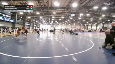 170 lbs Rr Rnd 3 - Micah Tonte, Indiana Outlaws Yellow - HSB vs Nathan Taylor, Culpeper Legends - HSB