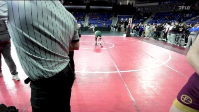 120 lbs Round Of 64 - Michael Allie, Weymouth vs Shane Breen, Billerica