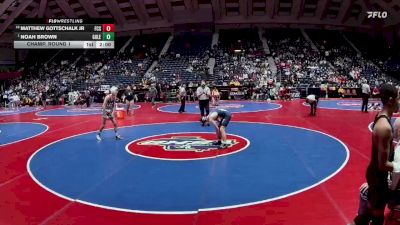 1A-113 lbs Champ. Round 1 - Noah Brown, Gordon Lee vs Matthew Gottschalk Jr, Fellowship Christian School